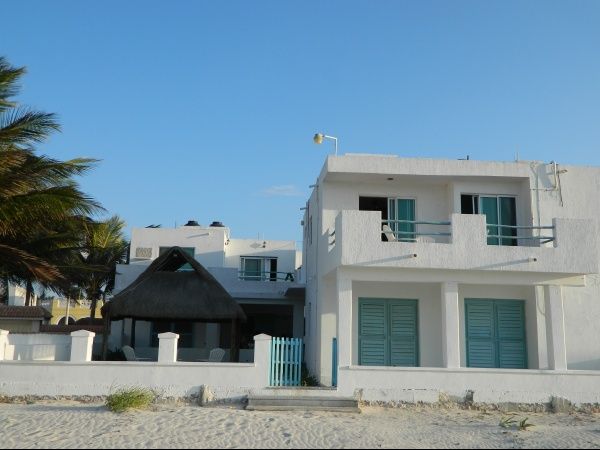 Departamento amueblado frente al mar en Progreso, Yucatán.