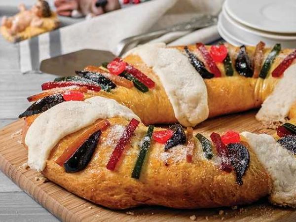 La tradicional rosca de reyes 