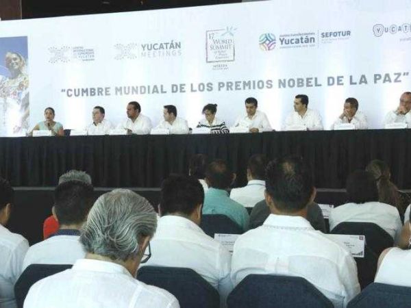 Mérida será Sede de la Cumbre de Premios Nobel de la Paz 2019