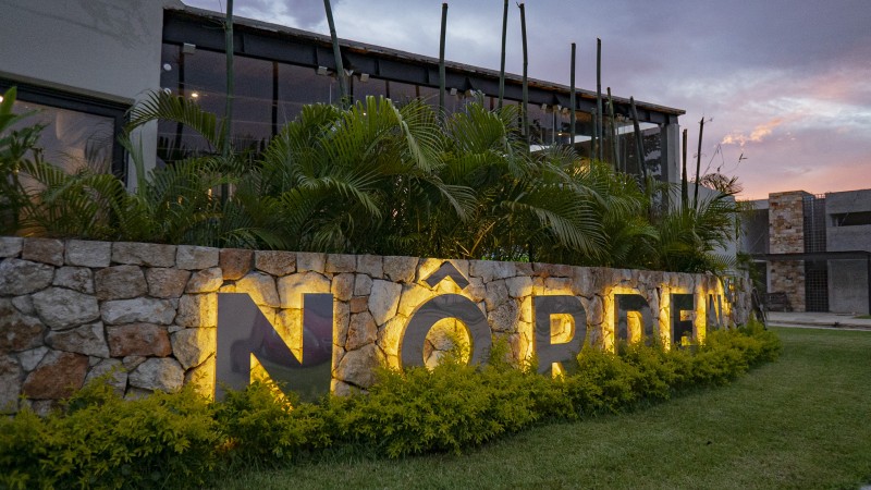 Norden 48 villas and apartments in Temozón north, Acceso