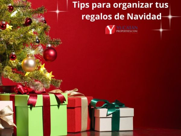 Tips para organizar tus regalos de Navidad