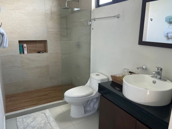  Residencia en Privada Parque central en renta, sanitario dos