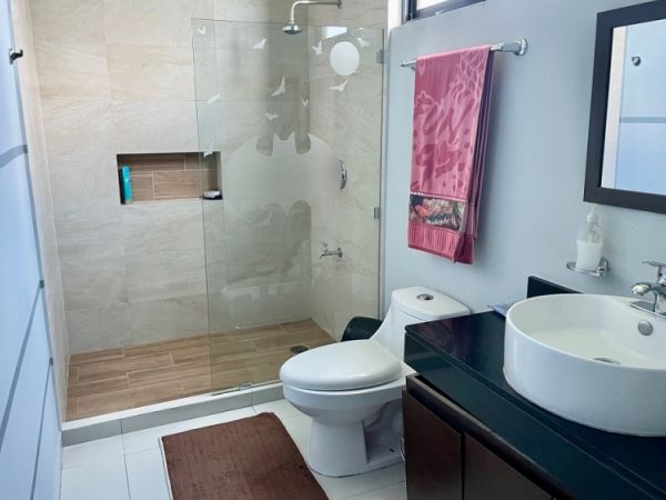  Residencia en Privada Parque central en renta, sanitario  tres