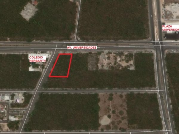 Commercial lot for rent at Playa del Carmen