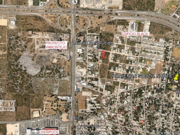 Terreno en renta en Sodzil Norte en la salida a Progreso