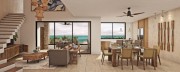 Bocana Telchac Villas Sea. Social area