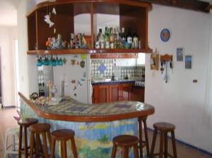 Furnished beach house at San Benito. Kitchen