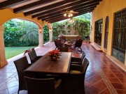 House for sale in san ramon    North view to the terrace and garden