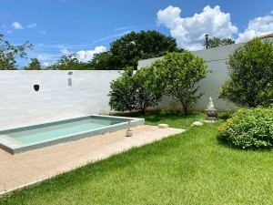 Casa Jalapa Cholul  piscina