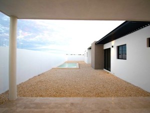 Chacte Residencial dzitya modelo c  terraza 