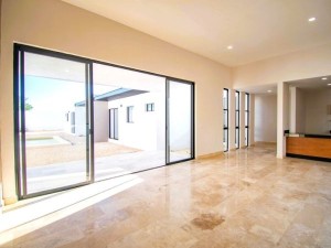 Chacte residencial dzitya modelo c vista sala cocina 