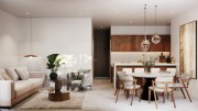 Apartments for sale in Temozón north of Mérida type 1 dining room