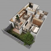 Apartments for sale in Temozón north of Mérida type 3