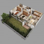 Apartments for sale in Temozón north of Mérida type 4