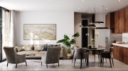 Apartments for sale in Temozón north of Mérida type 4 dining room