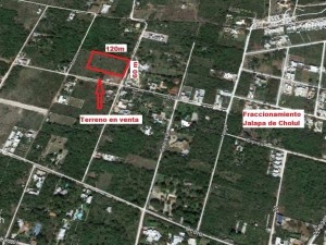 Excellent land for sale at Cholul