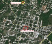 Excellent land for sale at Cholul. Google plane