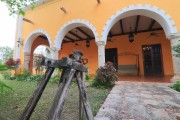 Hacienda Cauca en Temax, Yucatan. Fachada