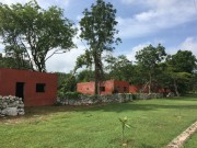 Hacienda henequenera San Jose Poniente. Casas