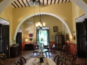 Henequen hacienda San Jose Poniente. Dining room