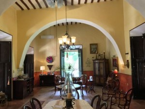 Hacienda henequenera San Jose Poniente. Comedor