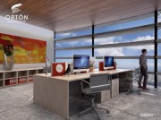 Oficinas en renta en edificio Orion Business Hub en Montebello. Interior