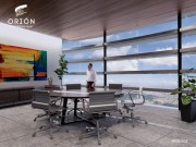 Oficinas en renta en edificio Orion Business Hub. Interior