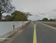 Terreno comercial en Periferico Poniente. Fachada