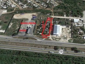 Commercial land at Periferico Sur (corner)