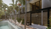 Villas Bala in San Benito pool