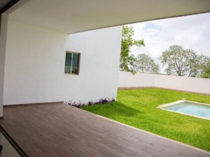 Vista al Jardin modelo Chacte Residencial Dzitya